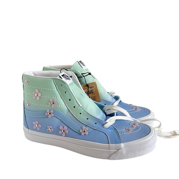 Vans x SpongeBob Sandy Cheeks Liang SK8-Hi Blue Flower Hi Top Sneakers Mens 11 - Picture 11 of 11